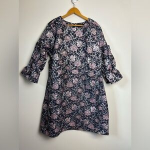 Eloquii Mother of the Bride 3D Midi Dress Size 20 Floral Comfortable Feminine